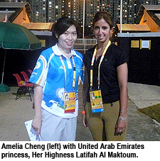 CityU Olympic volunteers show our support
